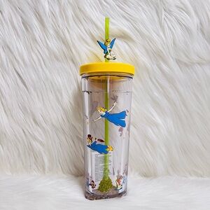 Disney Tumbler with Straw - Peter Pan - Tinker Bell